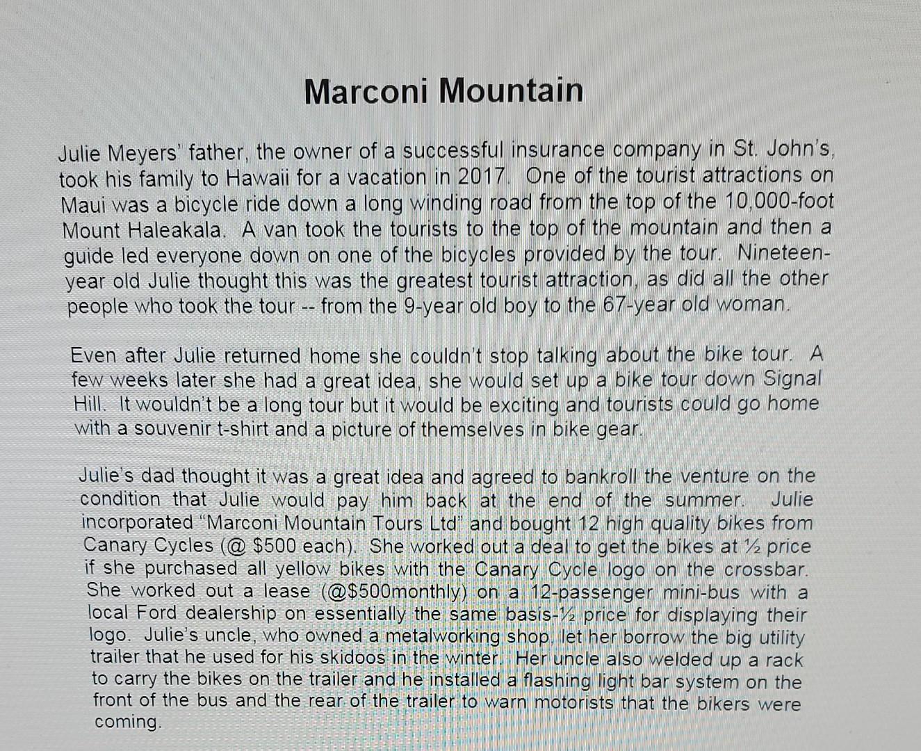 please read the case and answer 1 (A,B,CD) Please