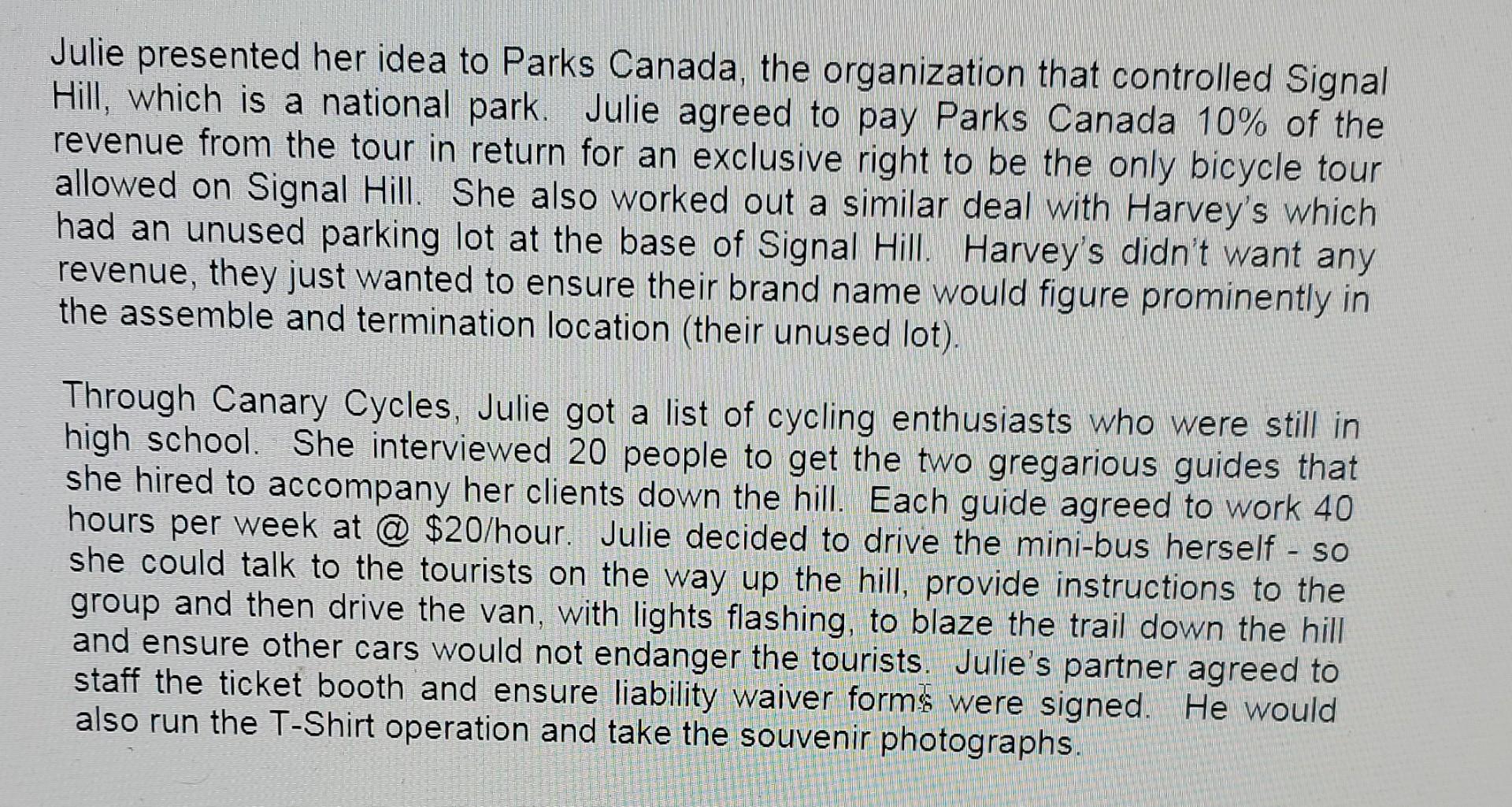 please read the case and answer 1 (A,B,CD) Please