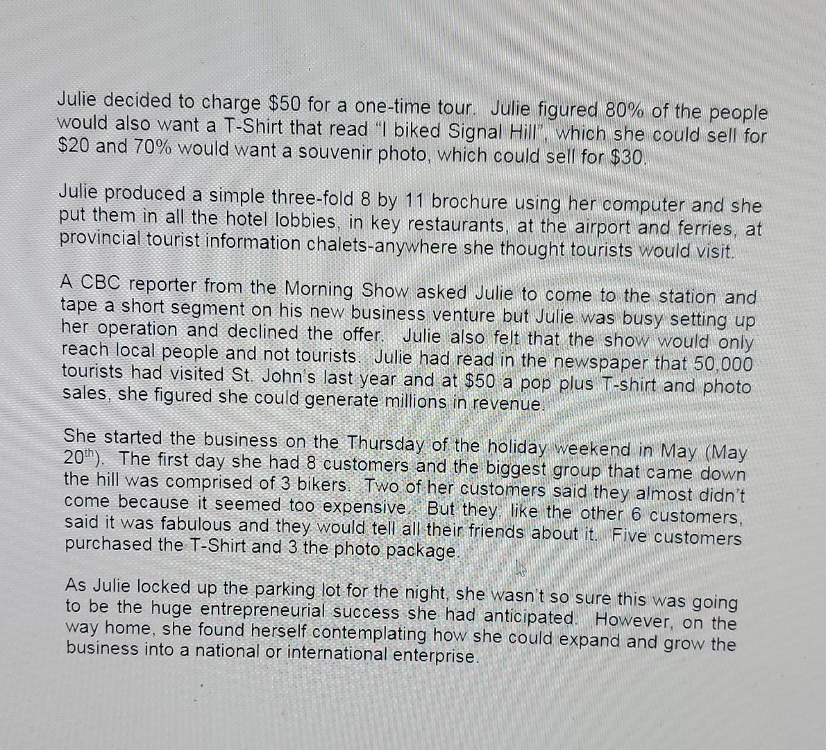 please read the case and answer 1 (A,B,CD) Please