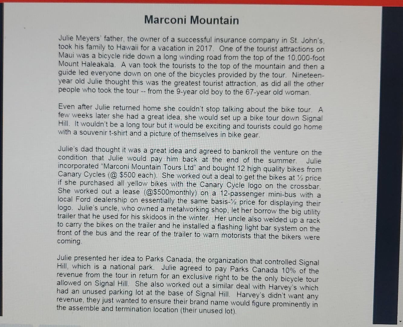 please read the case and answer 1 (A,B,CD) Please