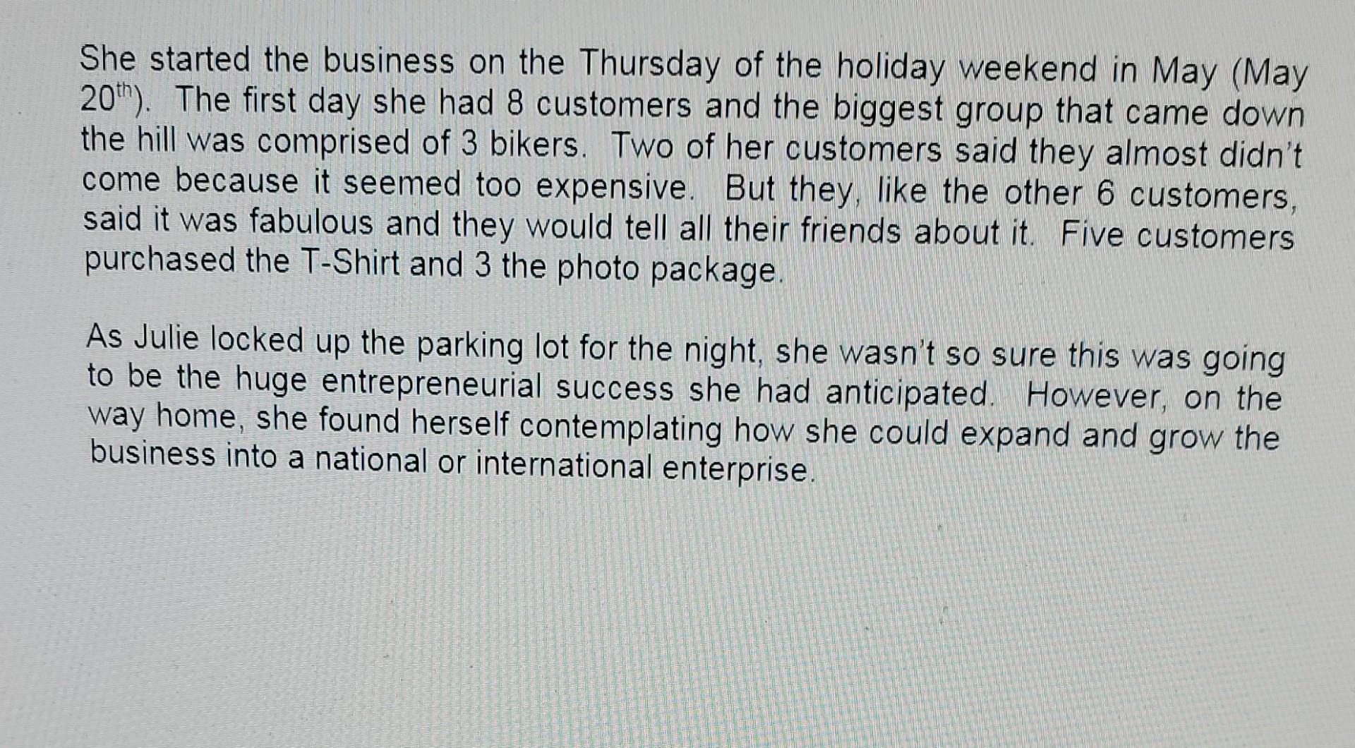 please read the case and answer 1 (A,B,CD) Please