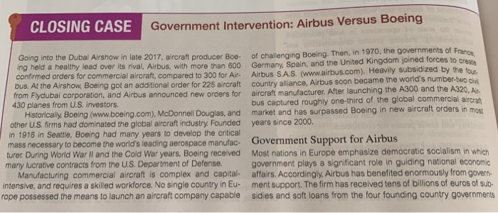 Question 7-8 please CLOSING CASE Government