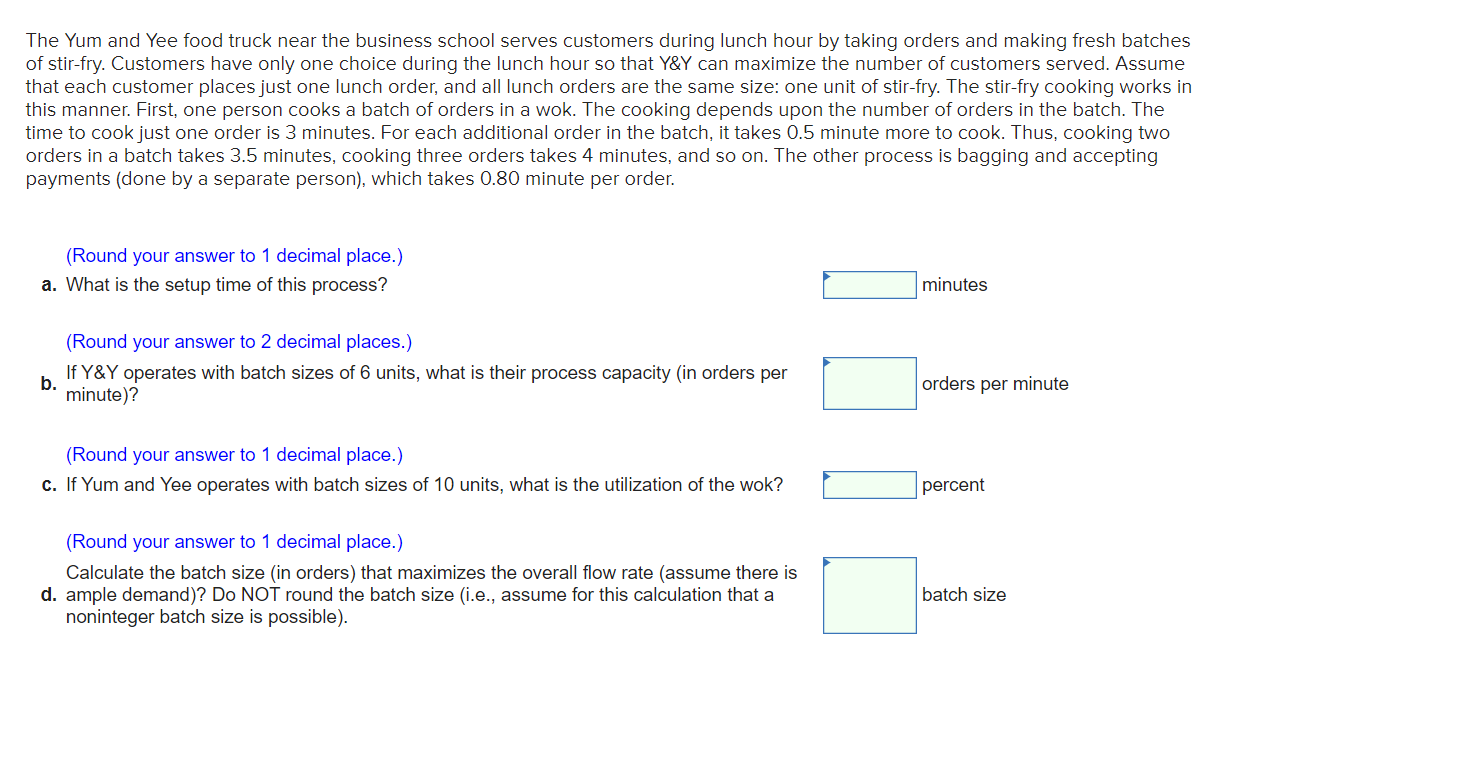 The Yum and Yee food truck near the business