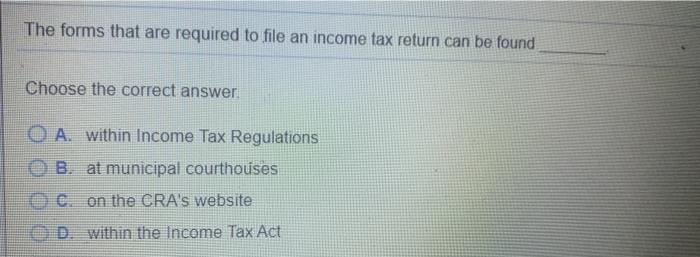 For individuals who are required to pay income