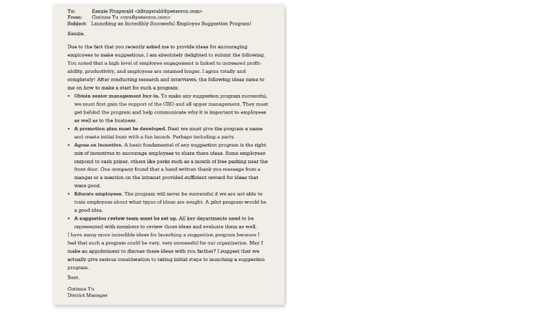 REWRITE AND FIND THE FAULTS FOR BOTH Ter Kensie