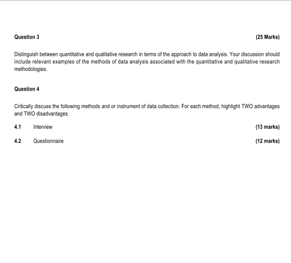 FORMATIVE ASSESSMENT 1 [100 Marks] Study the note