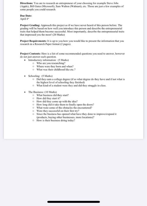 i need different answer, subject name is business