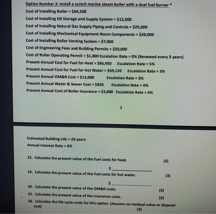 Option Number 2: Install a scotch marine steam