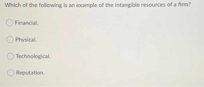 Which of the following is an example of the