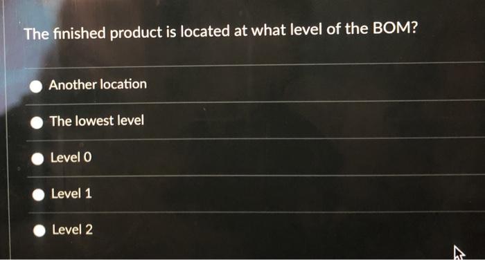 Determine the quantity of part G required to