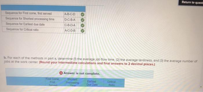 just need table B. Problem 16-6 (Static) The