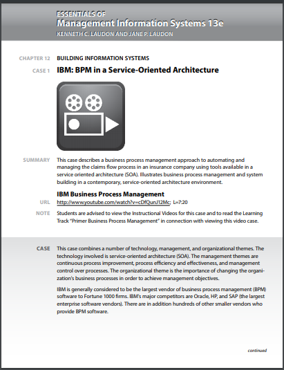 1. How would you define business process