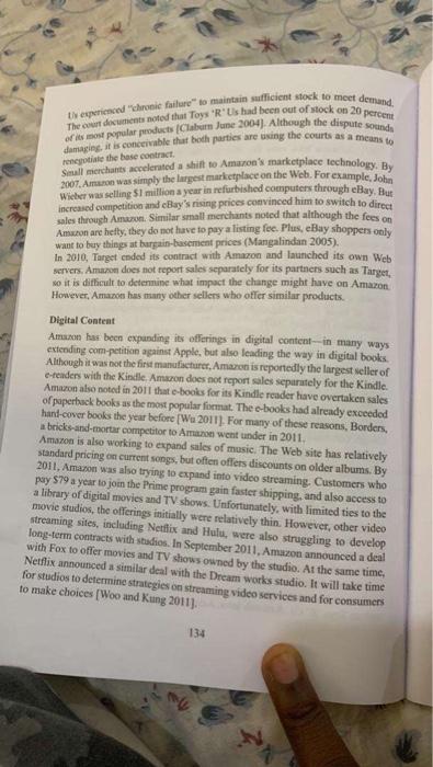 APPENDIX CASE STUDIES AMAZON.COM CASE STUDY com
