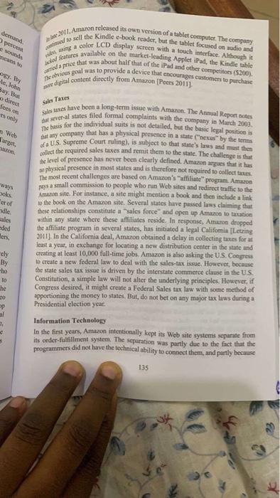 APPENDIX CASE STUDIES AMAZON.COM CASE STUDY com