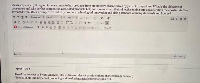Please explain why it is good for consumers to