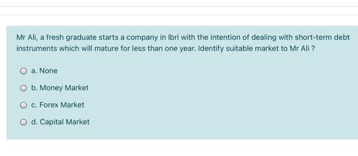 Mr Ali, a fresh graduate starts a company in Ibri