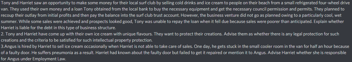 Tony and Harriet saw an opportunity to make some