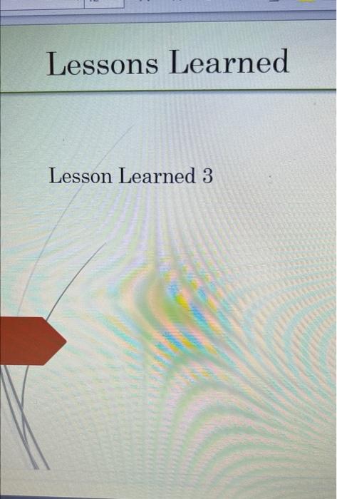 PERSON TOUCH Project professionals need to