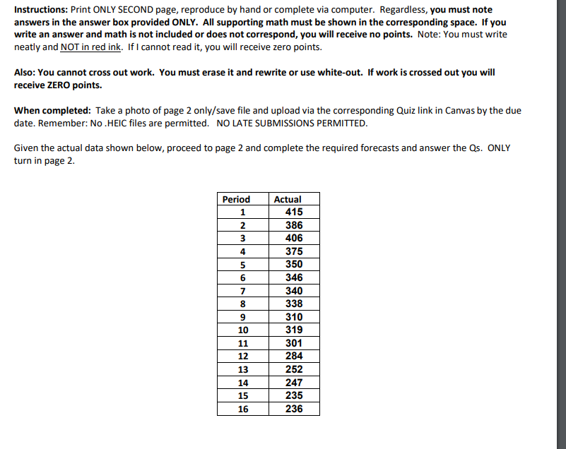 Instructions: Print ONLY SECOND page, reproduce