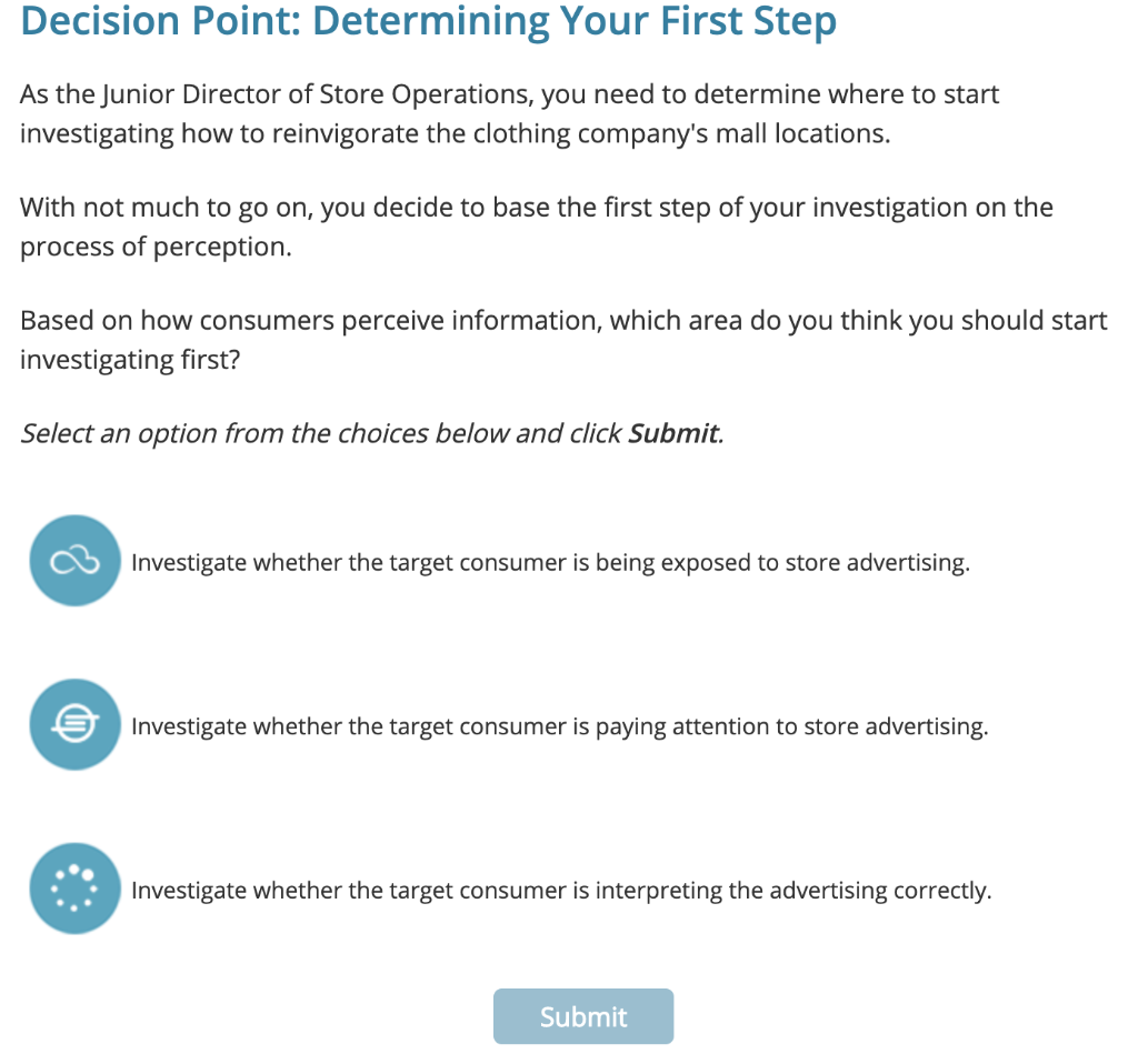 Decision Point: Determining Your First Step As