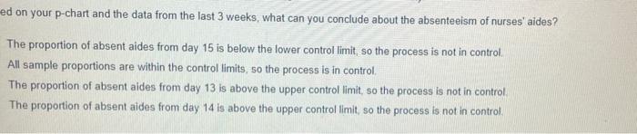 The figures in the multiple choice i.e 15,13,14