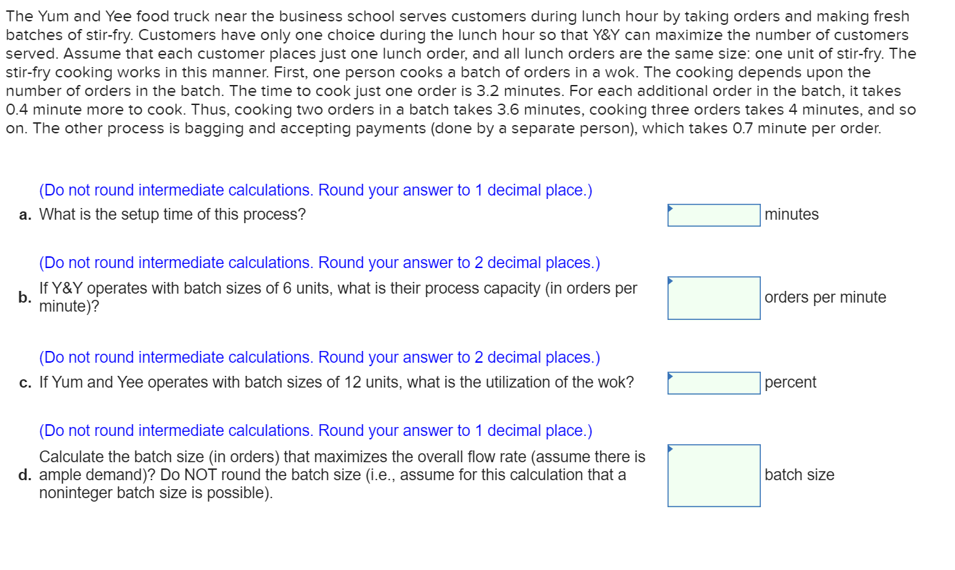 The Yum and Yee food truck near the business