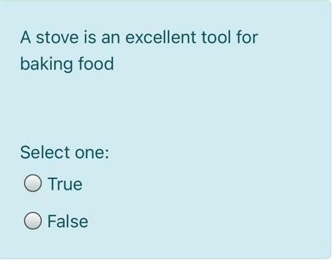 A stove is an excellent tool for baking food