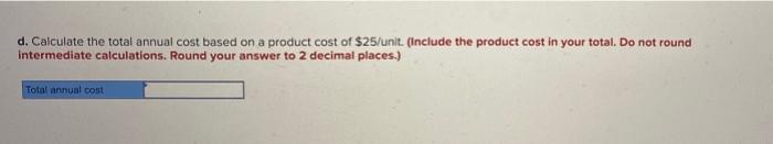 Problem 7-6 (Algo)Rev Foods Galore is a major