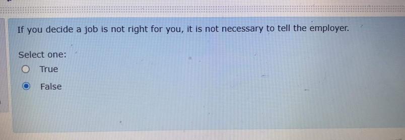 technical writing If you decide a job is not