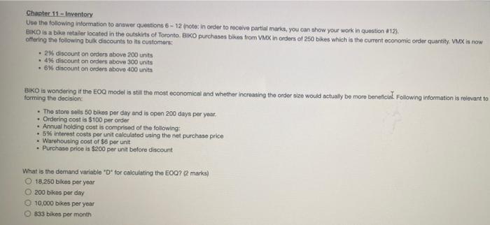 need help asap. please help! Chapter 11 -