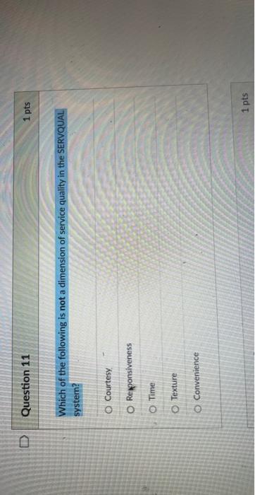 Which of the following is not a dimension of