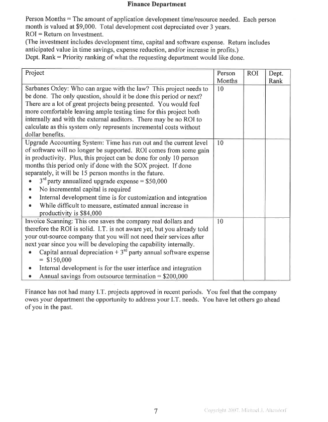 Big Mike's Application Development Plan You
