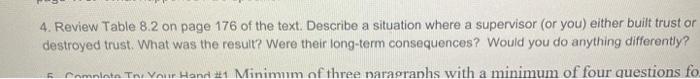 4. Review Table 8.2 on page 176 of the text.