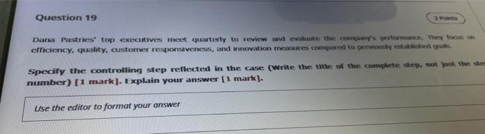 i need a short answer Question 17 ABC Auditing is