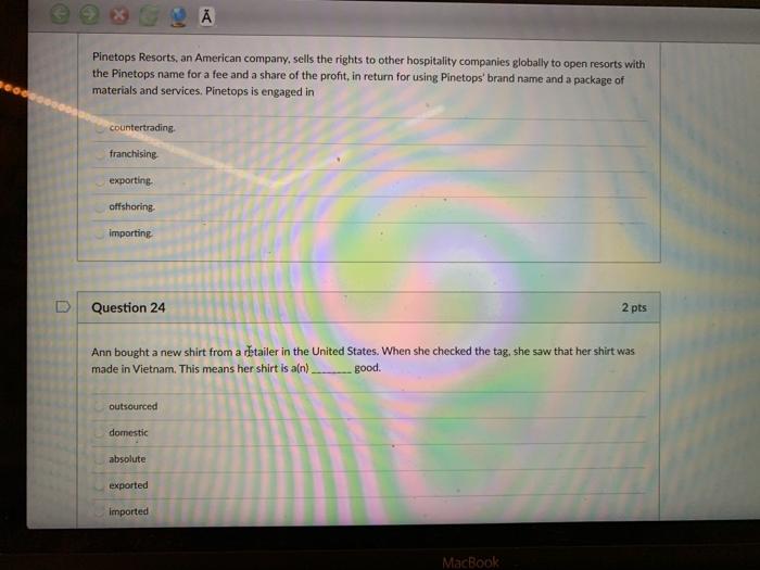 Pinetops Resorts, an American company, sells the