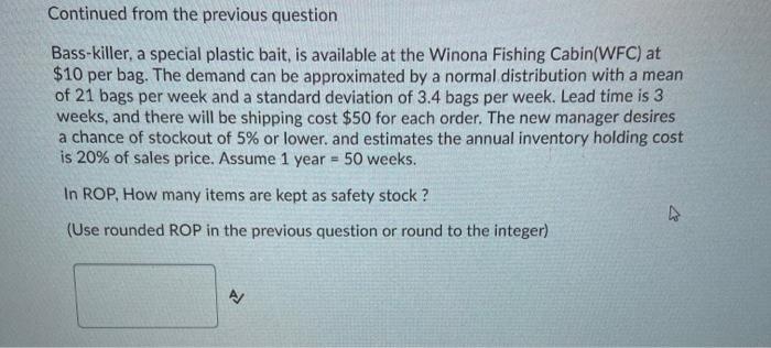 Continued from the previous question Bass-killer,