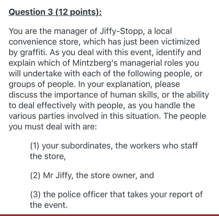 Chapter 1 presents some basic management