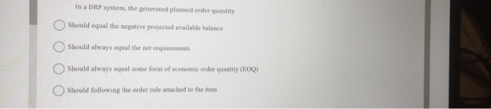 estion 10 (1 point) A company with an extensive