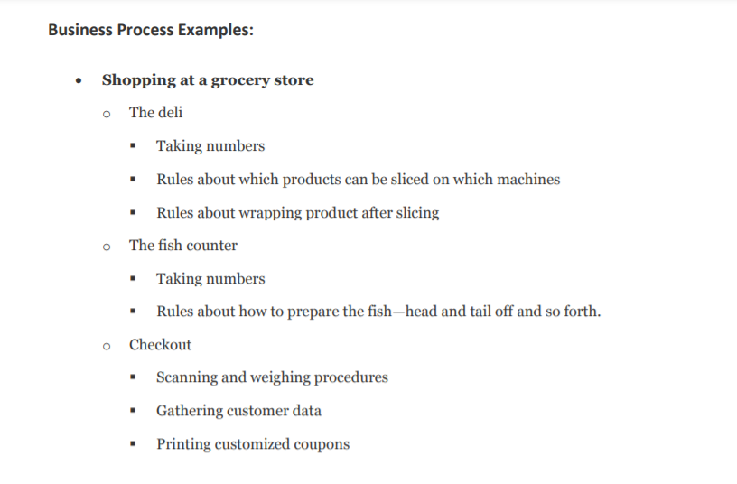 this is chapter 2 page 26 A business process is a