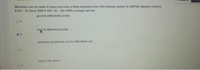 QUESTION 1 If substitutes are minimally available