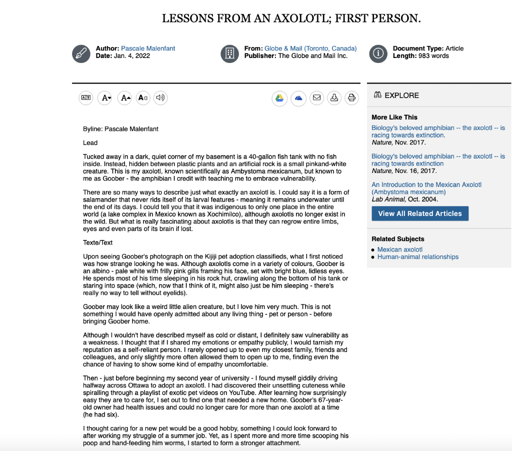 ques 1 Write a paragraph that summarizes your