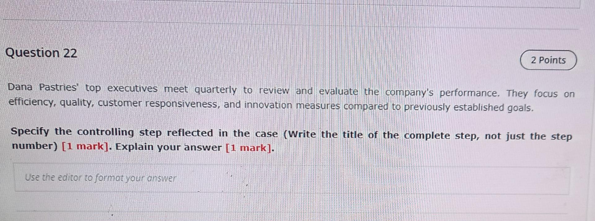 q22 plz ,write short answer , must be short