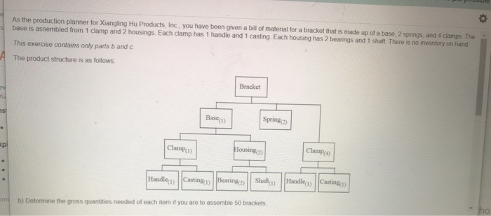 As the production planner for Xiangling Hu