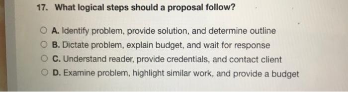 16. What's an important rule to remember when