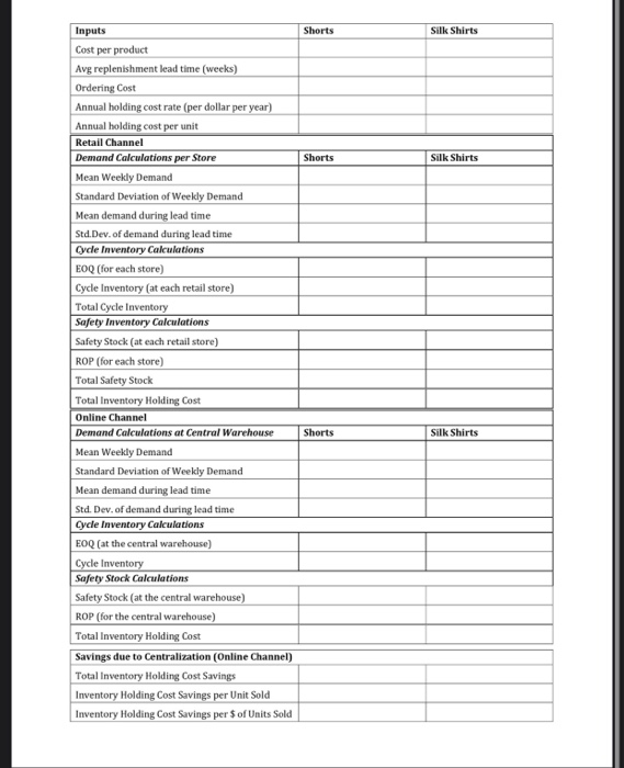 yes there is but it is in the second page The M&S