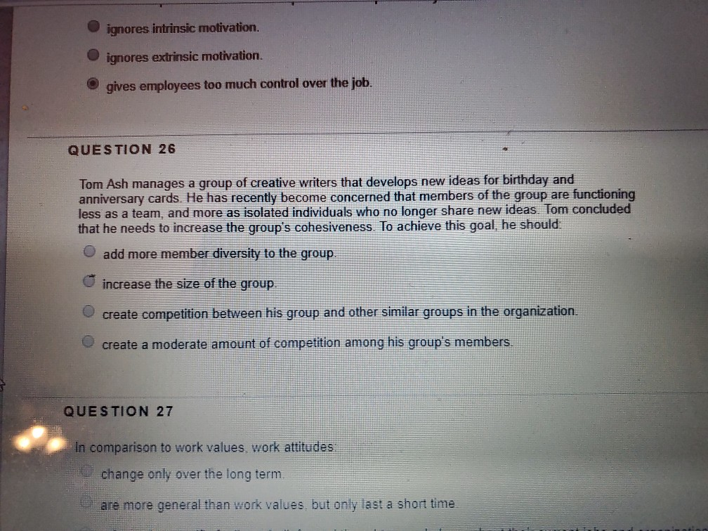 ignores intrinsic motivation. ignores extrinsic