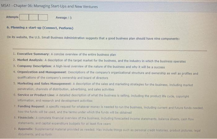 M5A1 Chapter 06: Managing Start-Ups and New