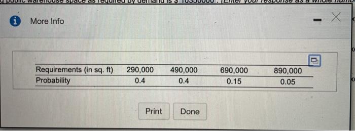 + Acadia Logistics anticipates that it will need