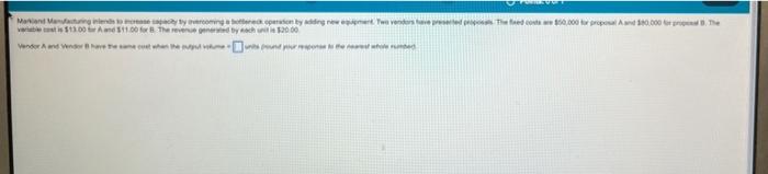 We the feed costs 100.000 de proposal and 340.000