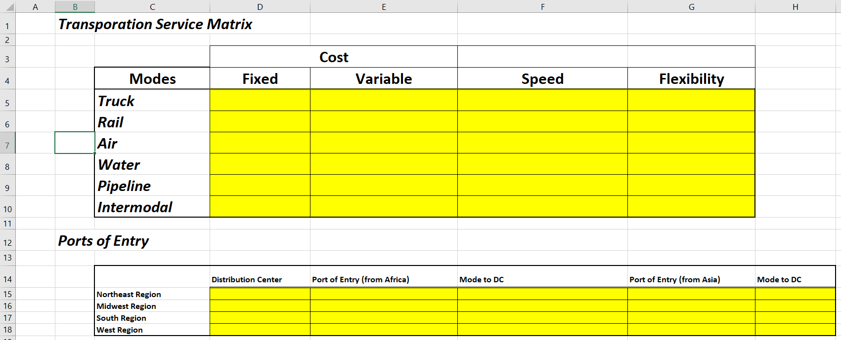 A B D G H J K L M N o Q 1 E North/South Y F